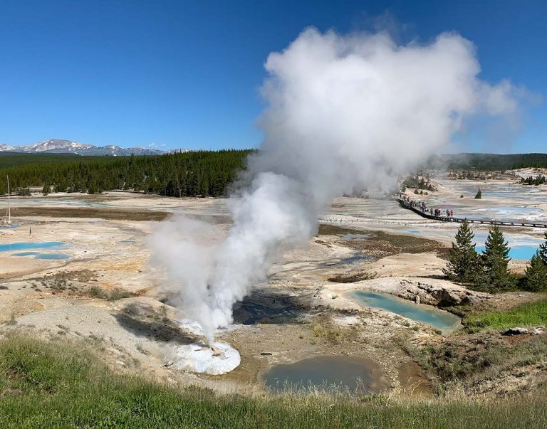 Woman Burned In Yellowstone