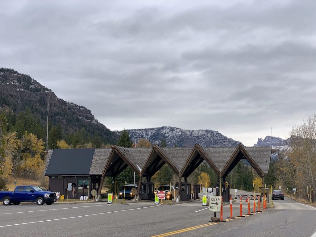 Yellowstone East Entrance