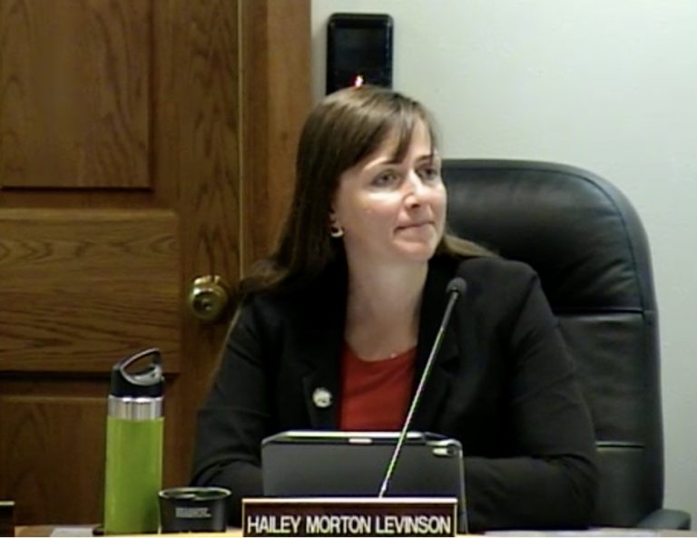 Mayor Hailey Morton-Levinson