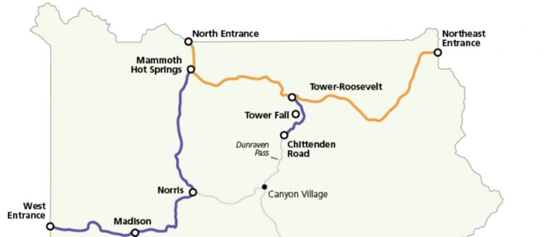 Bicycling in Yellowstone National Park