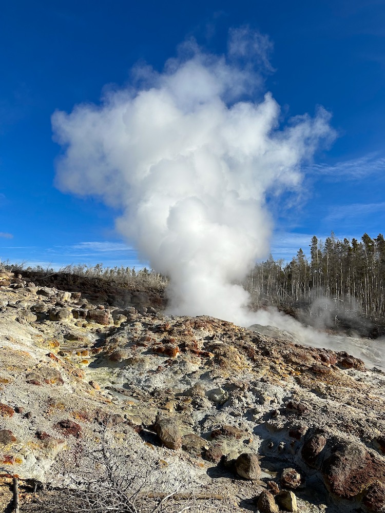 Steamboat Geyser