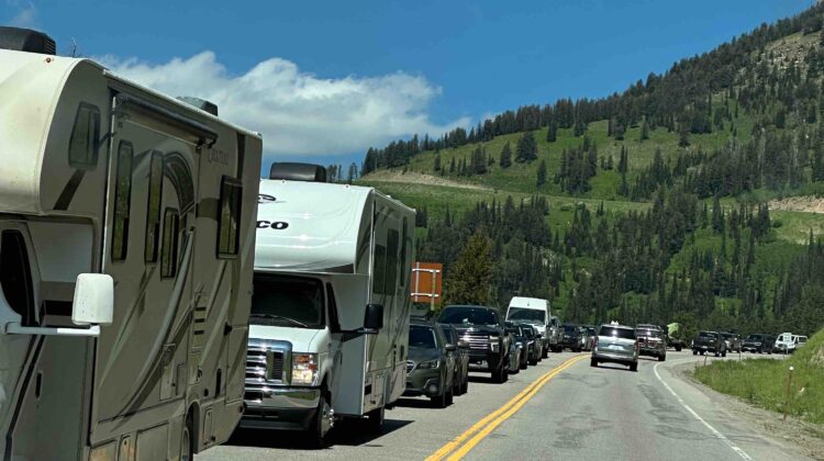Teton Pass Traffic
