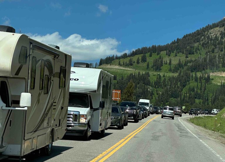 Teton Pass Traffic