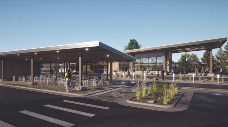 Stilson Transit Center Construction Underway in Teton County