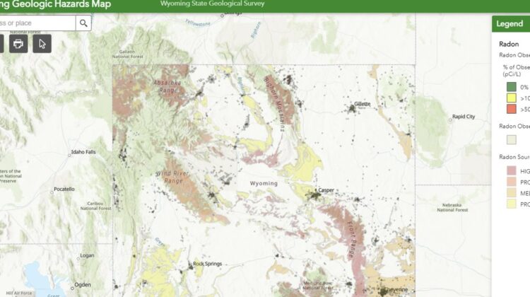 USGS Radon Mapping