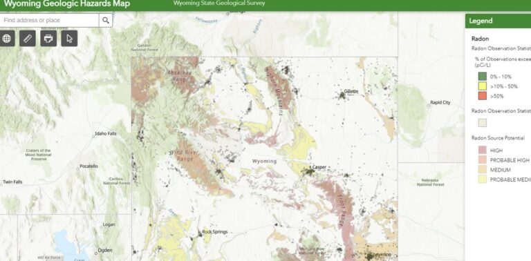 USGS Radon Mapping