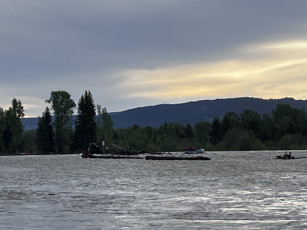 Snake River Rafter Rescue. Photo GTNP