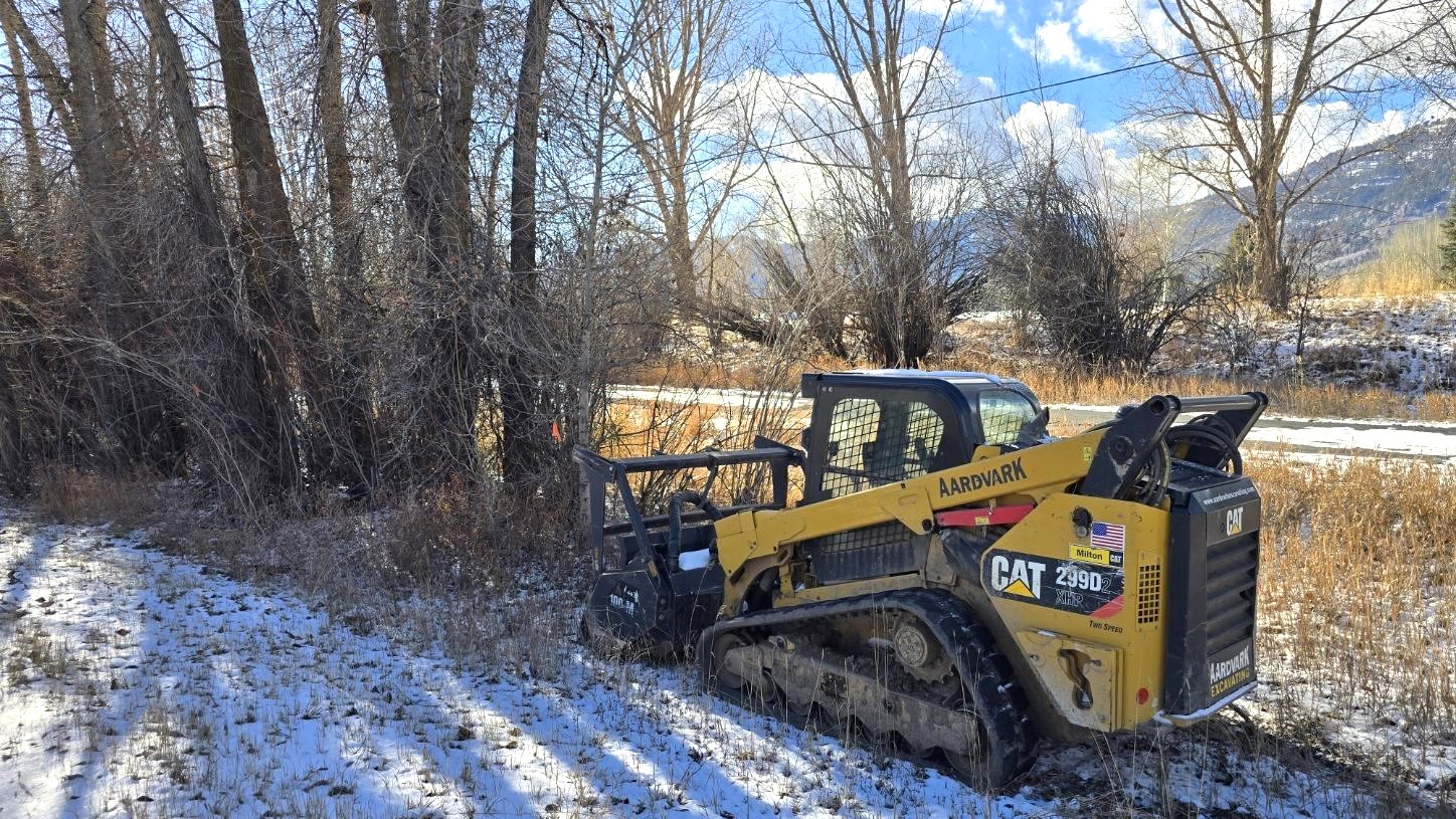 Volunteers Clear Vegetation on WYO 390 to Cut Wildlife Collisions